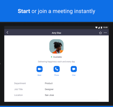 ZOOM Cloud Meetings