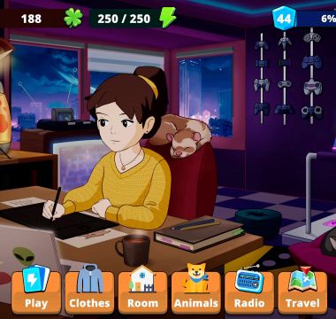 Comfy Girl: Lofi Companion