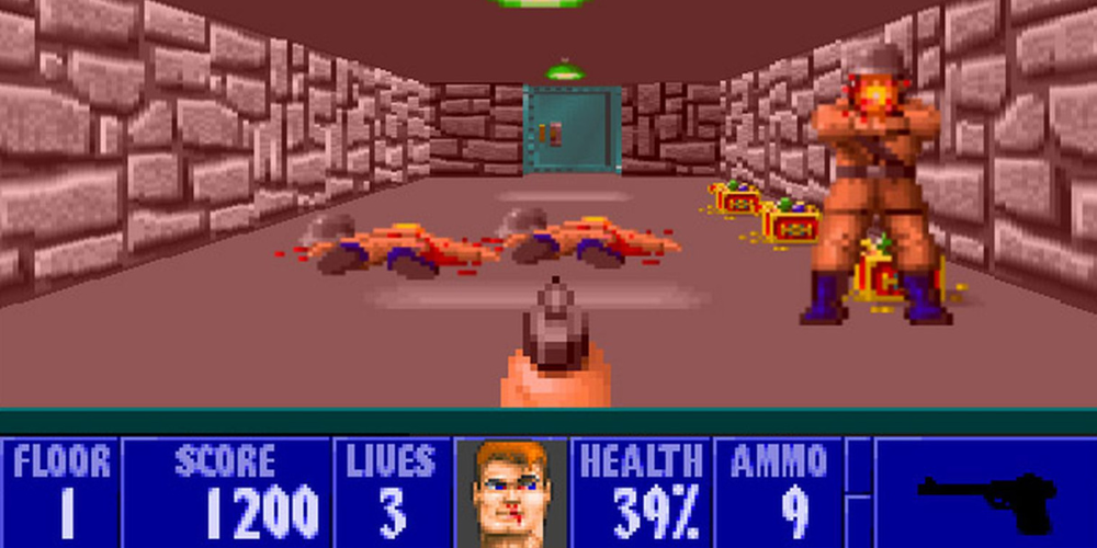 Wolfenstein 3D gameplay